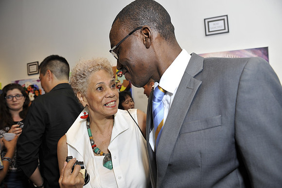 June Truesdale & Artist Dada Kehinde