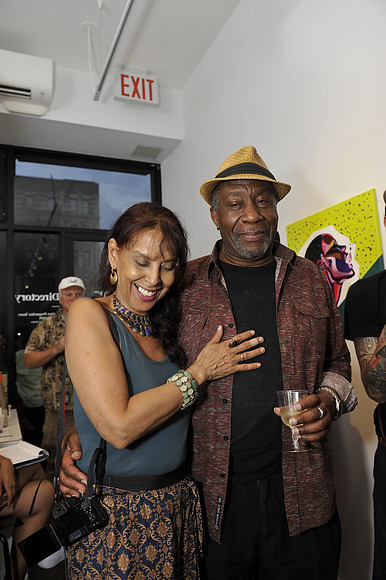 Cultural Diversity Opening curators Lisa and Ademola