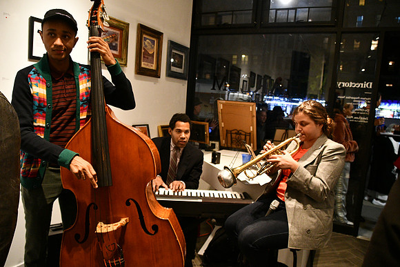 Greetings from Harlem opening