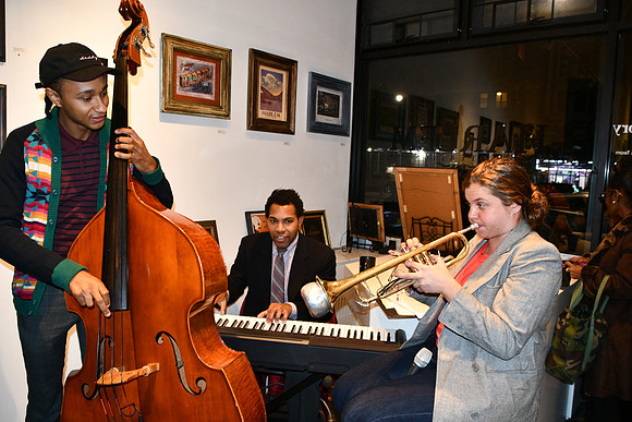 Greetings from Harlem opening