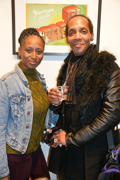 Greetings from Harlem opening