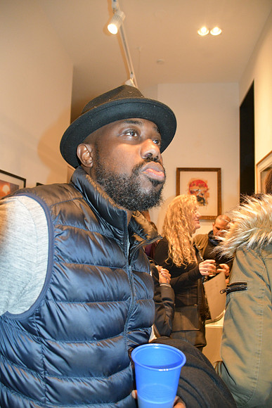 Greetings from Harlem opening