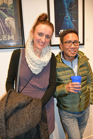 Greetings from Harlem opening