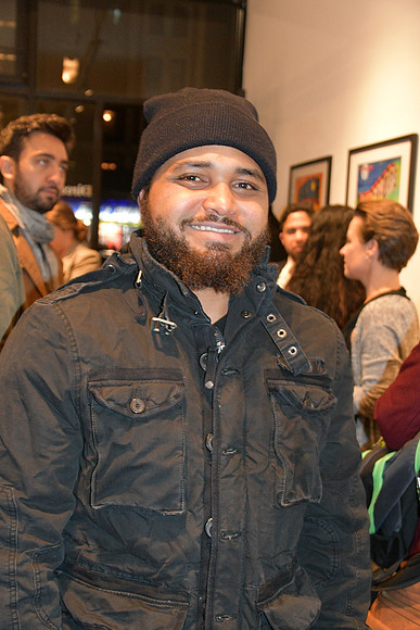 Greetings from Harlem opening