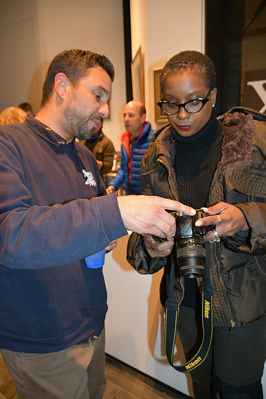 Greetings from Harlem opening