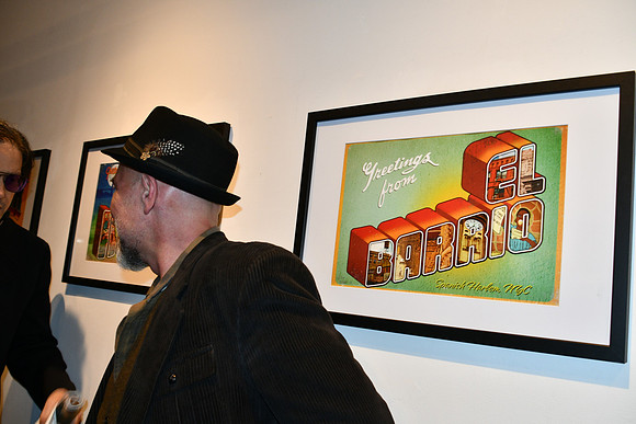 Greetings from Harlem opening