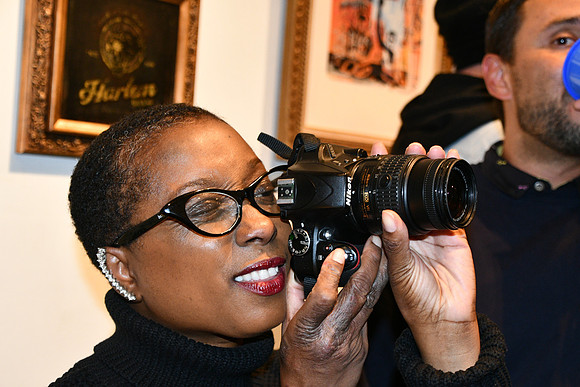 Greetings from Harlem opening